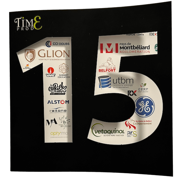 15 ans TimeProd societe de production video